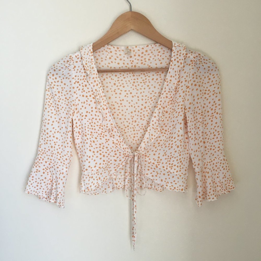 For Love and Lemons Aurora Tie Top